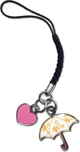 Load image into Gallery viewer, Sailor Moon Phone Charm - Chibichibi Moon Symbol w/ Umbrella

