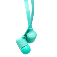 MOXYO - Mission Earbuds, Clean Inline Mic and a Tangle-Free Flat Cable (Mint)