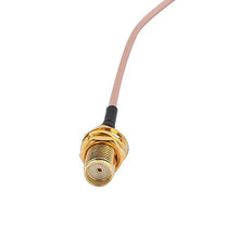 Load image into Gallery viewer, Aexit 2PCS RG178 Distribution electrical Soldering Wire SMA Antenna WiFi Pigtail Cable 80cm
