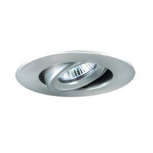 Load image into Gallery viewer, Jesco Lighting TM408CH 4-Inch Aperture Low Voltage Trim Recessed Light, Adjustable Gimbal Ring, Chrome Finish
