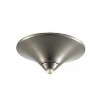 WAC Lighting QMP-60ERN-BN Surface Mount Canopy Metal for Quick Connect Pendants/Fixtures, Brushed Nickel
