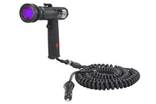 Load image into Gallery viewer, LED UV Handheld Spotlight - 3 Watts - Pistol Grip w/ 16&#39; Coil Cord - UV405-9-32VDC
