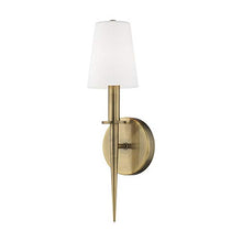 Load image into Gallery viewer, Livex Lighting 41692-01 Witten Antique Brass 1 Light Ada Wall Sconce
