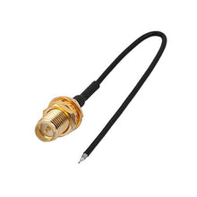 Load image into Gallery viewer, Aexit 5pcs RF1.37 Distribution electrical Soldering Wire SMA Male Connector Antenna WiFi Pigtail Cable 10cm Long for Router
