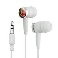GRAPHICS & MORE Christmas Holiday Santa's Home Visit Novelty in-Ear Earbud Headphones