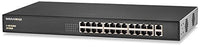 Signamax SC10030 24 Port Fast Ethernet PoE+ Lite Unmanaged Ethernet Switch Delivers up to 235W PoE with PoE+ Support on All Ports, 250W Internal Power Supply, 2 Gigabit SFP uplink interfaces