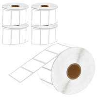 NineLeaf 5 Roll Compatible for Brother RDS05U1 RD-S05U1 Shipping Address White Die Cut Paper Label 2