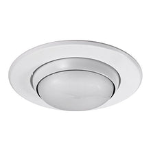 Load image into Gallery viewer, NICOR Lighting 5 in. White Recessed Adjustable Eyeball Trim (15506WH)
