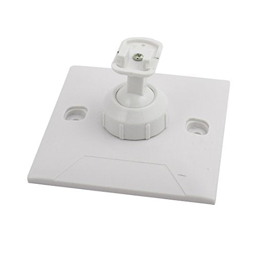 Aexit White Plastic Safes 86mm x 86mm Base Elite Holder Bracket for Safe Accessories Alarm Detector