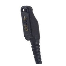 Load image into Gallery viewer, 1-Wire Earhook Fiber Cord Earpiece Inline PTT for Icom Multi-Pin 2-Way Radios

