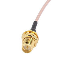 Load image into Gallery viewer, Aexit 2PCS RG178 Distribution electrical Soldering Wire SMA IPEX Turn Inner Antenna WiFi Pigtail Cable 50cm
