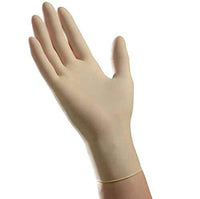 Tradex LSM5201 Ambitex Latex Powdered Free Multi-Purpose Gloves, Small, Cream (Pack of 1000)