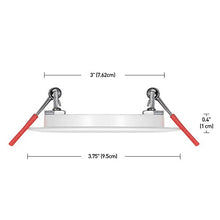 Load image into Gallery viewer, 3&quot; Ultra Slim Led Integrated Recessed Lighting Kit, 6 Watts, Energy Star, Ic Rated, Dimmable, Wet Ra
