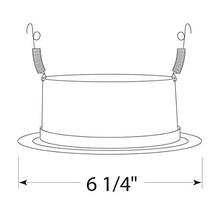 Load image into Gallery viewer, Juno Lighting IC20R &amp; 205-WWH 5-inch IC-Rated Remodel Recessed Housing w/Downlight Baffle Trim, White
