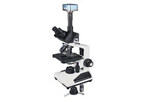 Load image into Gallery viewer, Radical 2500x Professional Quality Darkfield Trinocular Live Blood Medical Microscope 5Mp PC Camera w 5Watt LED
