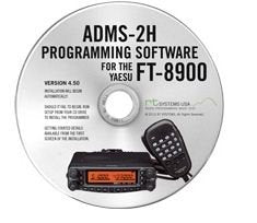 RT Systems Yaesu ADMS-2H Programming Software on CD with USB Computer Interface Cable for FT-8900R