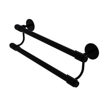 Load image into Gallery viewer, Allied Brass TR-72/18 Tribecca Collection 18 Inch Double Towel Bar, Matte Black
