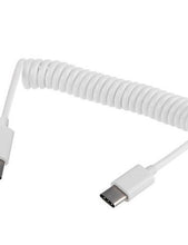 Load image into Gallery viewer, 10Gbps USB-C 3.1 Type C Male to Male Spring Data Cable for Tablet/Mobile Phone, 1 m
