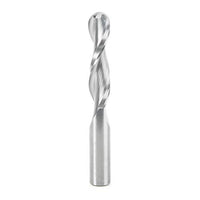 Amana Tool - 46384 Solid Carbide Up-Cut Ball Nose Spiral 1/2 Dia x 2-1/8 x 1/2