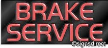 Load image into Gallery viewer, &quot;Brake Service&quot; Neon Sign

