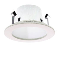 RSA Lighting 112WH Recessed Lighting Trim, Frosted Lens, White, 4-Inch