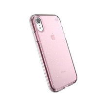 Load image into Gallery viewer, Speck Products Compatible Phone Case for Apple iPhone XR, PRESIDIO CLEAR + GLITTER Case, Bella Pink with Gold Glitter/Bella Pink
