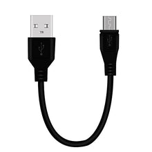 Load image into Gallery viewer, QC20 Replacement Headphone Charging Cable Cord Line USB to V8 Wire Compatible Bose QC30 QC20 QC35 SoundLink Beats Powerbeats 2 Wireless Studio 2.0 Wireless Headphones (20cm/Black)
