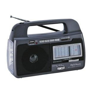 Supersonic R SC-1082 9-Band AM/FM/SW1-7 Portable Radio