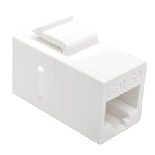 Load image into Gallery viewer, TRIPP LITE Cat6a Straight Through Modular in Line Snap in Coupler RJ45 F/F (N235-001-6A)
