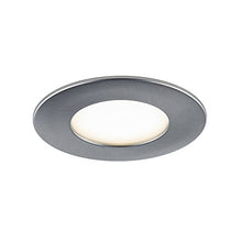 Load image into Gallery viewer, Bazz SLMRD4B4 Slim Integrated LED Recessed Fixture Kit,Easy Installation, Energy Efficient, Dimmable, Damp Location,4.5-in, Brushed Chrome
