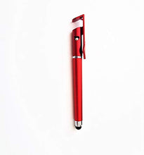 Load image into Gallery viewer, Shot Case Universal Stylus Pen Stand for ZUK Z2 Pro Smartphone 3 in 1 Ballpoint Tablet Writing Red
