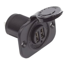 Load image into Gallery viewer, Blue Sea Systems 1016 Dual USB Charger Socket Two USB Ports with
