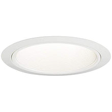 Load image into Gallery viewer, Juno Lighting Contractor Select 24W-WH 6-Inch Tapered Downlight Baffle White with White Trim
