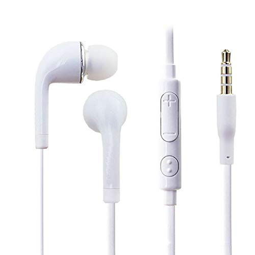 IMFUN Headset Samsung 3.5mm Mic Dual Earbuds Headphones Earpieces in-Ear Stereo Wired for Samsung Galaxy J3, J5, J7, Note 3 4 5, Edge, S5, S6, Edge, Edge+, S7, Edge