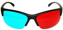 Load image into Gallery viewer, 3D Plastic Glasses, Anaglyphic (red/Cyan) GEN X 3D
