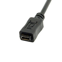 Load image into Gallery viewer, FASEN 0.5m 1.5ft Micro USB 2.0 90 Degree Right Angled Male to Female Tablet Phone Extension Cable
