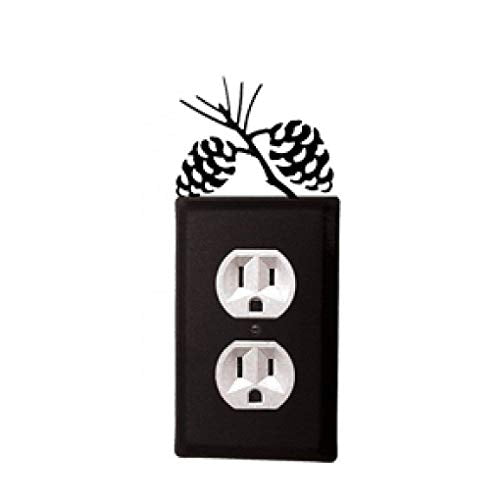 EO-89 Pinecone Single Outlet Electric Cover