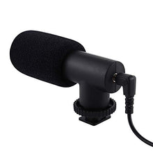 Load image into Gallery viewer, PULUZ 3.5mm Audio Stereo Recording Professional Interview Microphone for DSLR &amp; DV Camcorder, Smartphones

