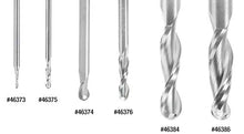 Load image into Gallery viewer, Amana Tool - 46384 Solid Carbide Up-Cut Ball Nose Spiral 1/2 Dia x 2-1/8 x 1/2&quot; Shank
