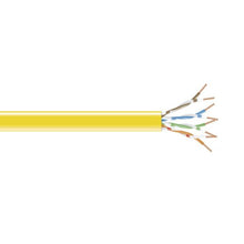 Load image into Gallery viewer, Black Box 1000-ft Yellow CAT5e 350MHz Stranded Bulk Cable UTP cm Spool
