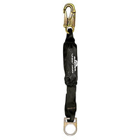 Madaco Roof Construction Fall Protection Heavy Duty Industrial Safety Internal Shock Absorbing Pack 2FT Snap Hook Lanyard ANSI OSHA L-613-01