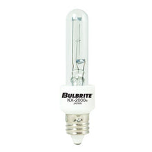 Load image into Gallery viewer, Bulbrite KX40CL/MC 40-Watt Dimmable KX-2000 Krypton/Xenon T3, Mini-Candelabra Base, Clear [4 Pack]
