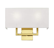 Load image into Gallery viewer, Livex Lighting 50991-91 Pierson Brushed Nickel 2 Light Ada Wall Sconce, Medium
