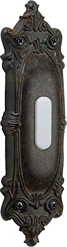 Quorum International Opulent Oval Door Chime Button - Toasted Sienna - 7-310-44