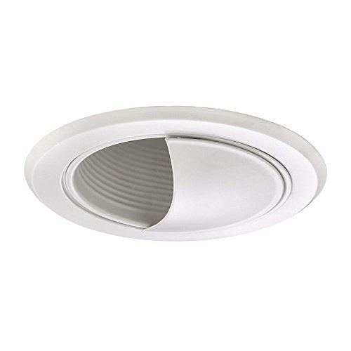 White Airtight Wall Washer Trim for 5-Inch Recessed Cans