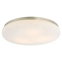 Load image into Gallery viewer, Low Profile Decorative Recessed Light Trim with Satin White Glass
