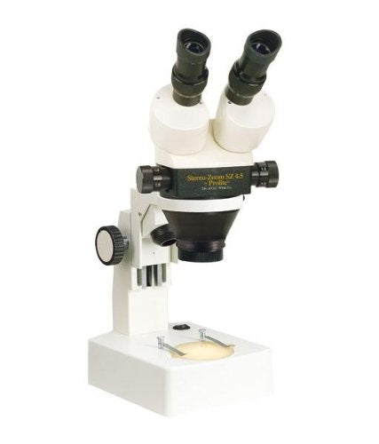 O.C. White TKSZ-LDL Prolite Stereo-Zoom 4.5 Binocular Microscope with Lab Style Base and Dual Integrated Lighting