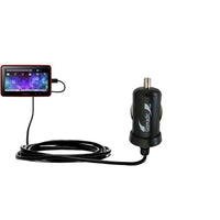Mini 10W Car / Auto DC Charger designed for the Visual Land Prestige Pro 7D with Gomadic Brand Power Sleep technology - Designed to last with TipExchange Technology