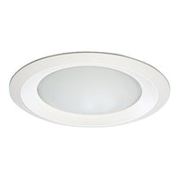 Showerlight Wh Trm Gls Lns 6 In