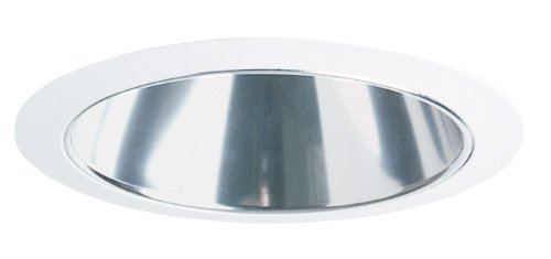 Juno Lighting 207G-WH 5-Inch Downlight Cone Gold Alzak with White Trim by Juno Lighting Group